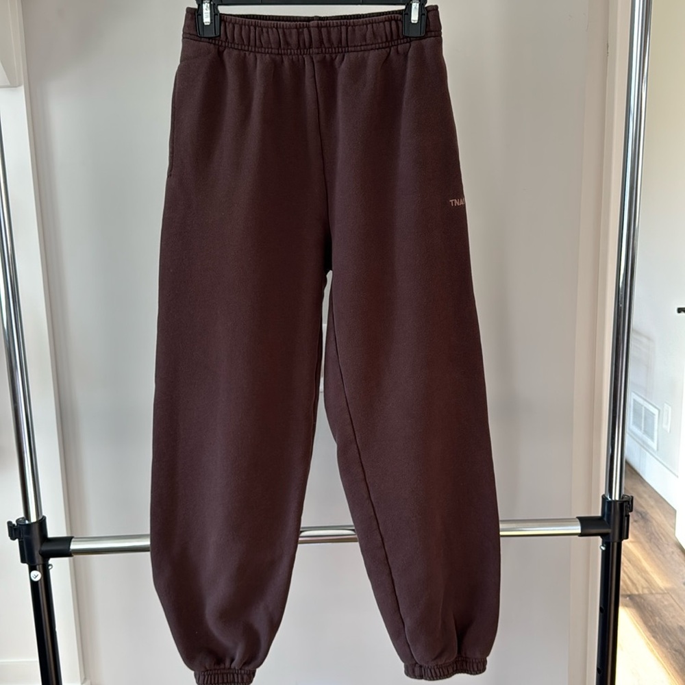 Aritzia Women’s Brown Megafleece Sweatpants Size XXS
